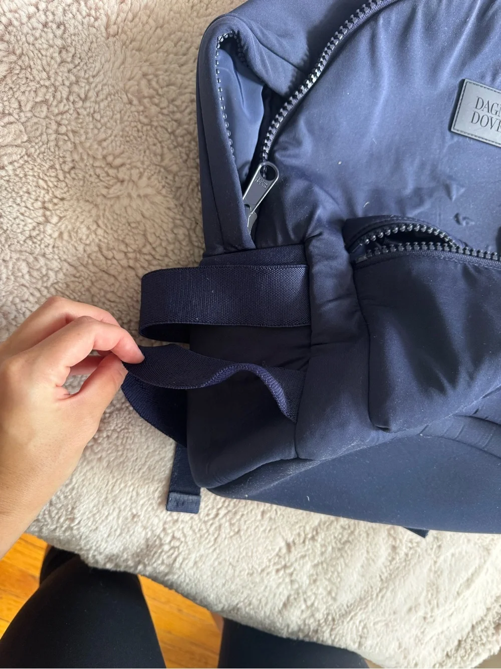 Dagne Dover Dakota Backpack Navy Medium